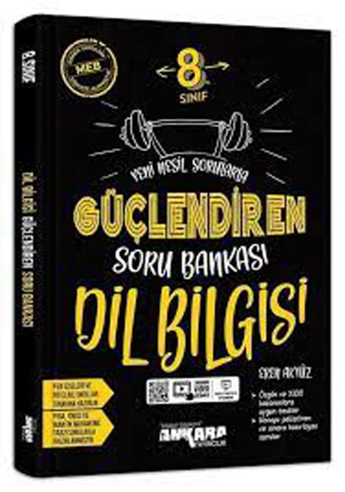 Ankara 8. Sınıf Dil Bilgisi Güçlendiren Soru Bankası