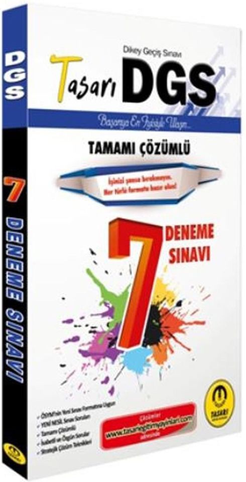 Tasarı 2020 Dgs 7 Fasikül Çözümlü Deneme