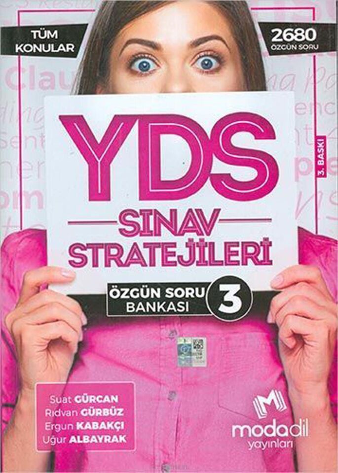 Modadil YDS Sınav Stratejileri Özgün Soru Bankası