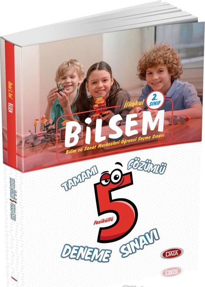 Data Bilsem 2.Sınıf Bilsem Çözümlü 5 Deneme Sınavı