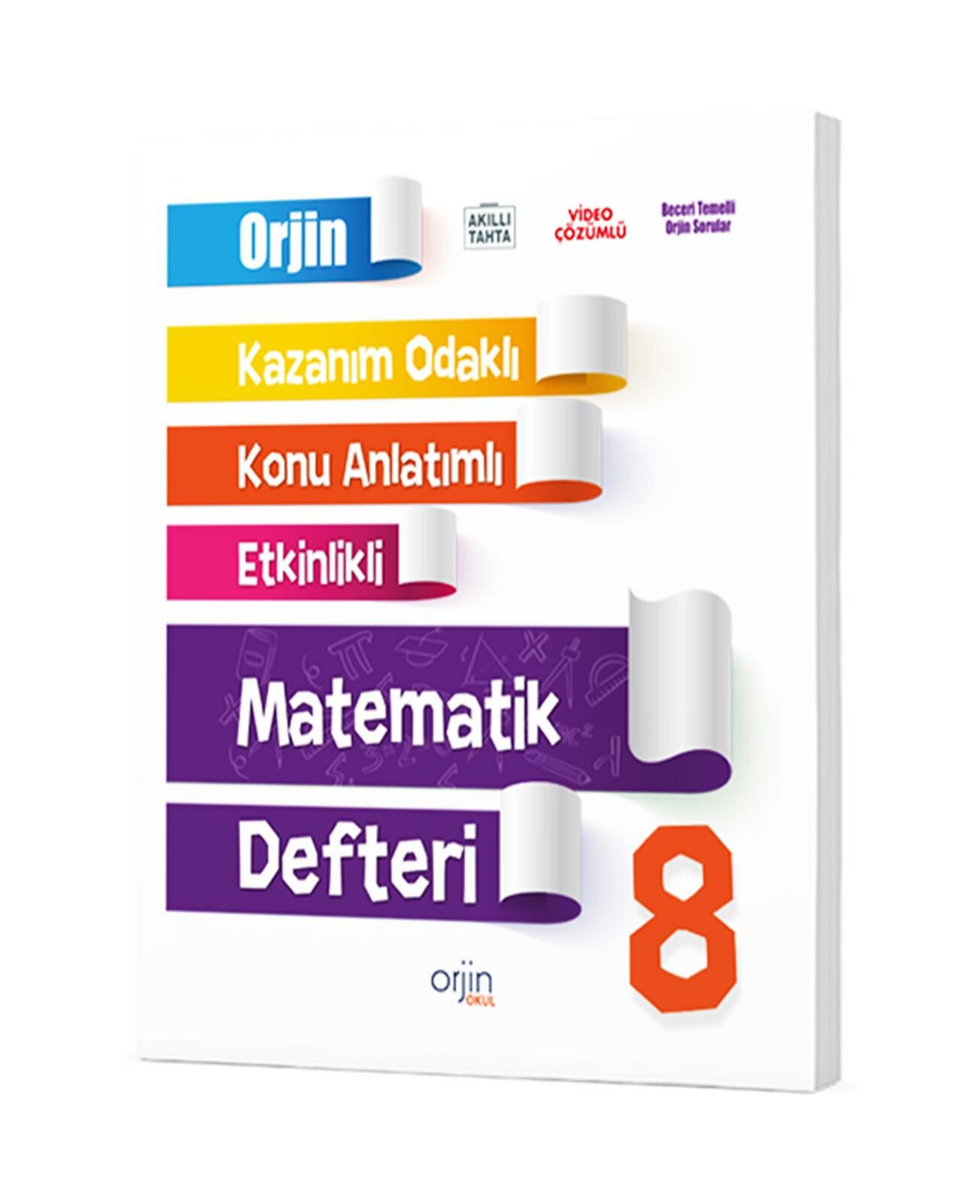 Kurmay Orjin 8.Sınıf Matematik Defteri