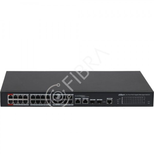 Dahua PFS4226-24GT2GF-240-V2 24 Port L2+ Yönetilebilir Switch