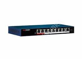 Hikvision DS-3E0109P-E/M 8 Portlu 10/100 Fast Ethernet Switch- 8 Port Poe 60W