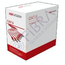 Hikvision DS-1LN6U-G CAT6 UTP Network 305mt Gri Kablo( U-UTP Solid Copper, 0.55 mm, Gray)