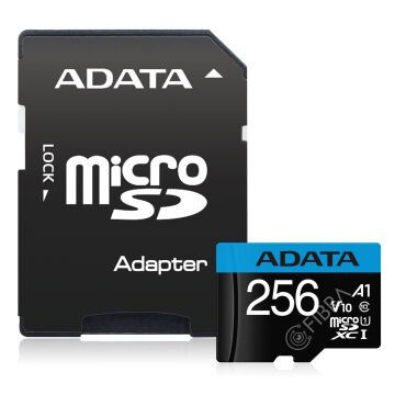 Adata 256GB Premier microSDXC Card with Adapter UHS-I Class10 V10 Hafıza Kartı