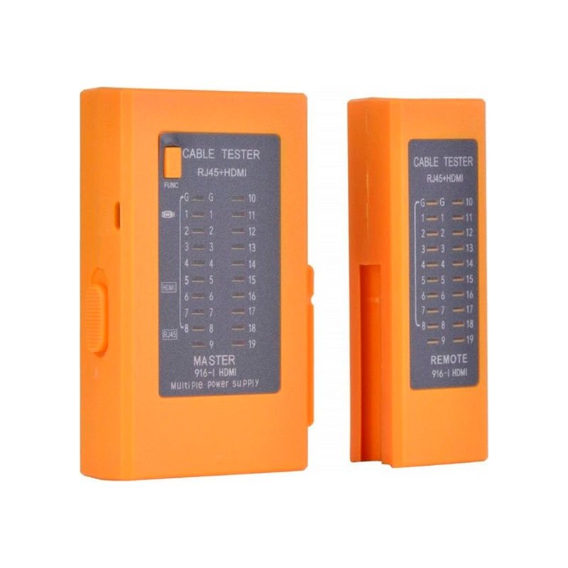 POWERMASTER PM-13921 RJ45+HDMI KABLO TEST CİHAZI