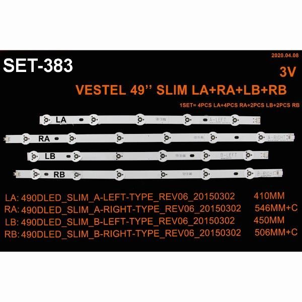 SET-0383 BK Led Backlight-SET - Class