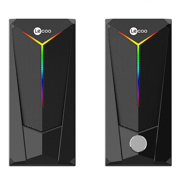 LENOVO LECOO DS104 6 VOLT 80 DB 1+1 KABLOLU IŞIKLI GAMING OYUNCU SPEAKER - HOPARLÖR