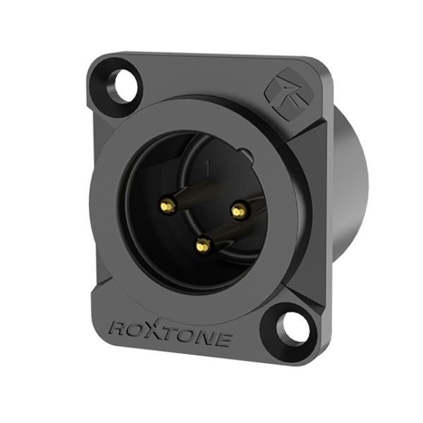 RX-J008 XLR Jak Erkek Şase - Su Geçirmez - Roxtone