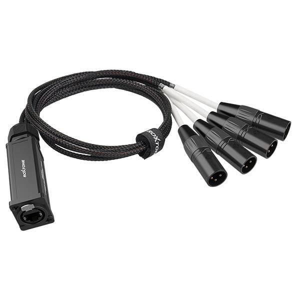PS4M XLR Sinyal Uzatıcı - Erkek - Roxtone