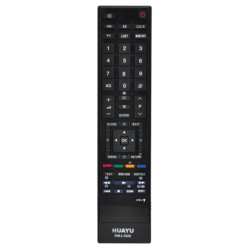 HUAYU KL RM-L1028 3D TOSHIBA BLİSTERLİ LCD LED TV KUMANDA