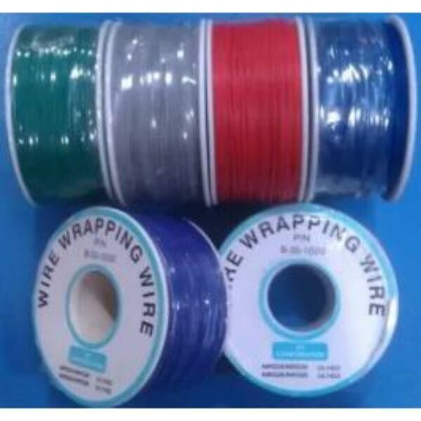 RC-10136 30 AWG 0.5mm Bakır Kablo - Beyaz - RoboClass