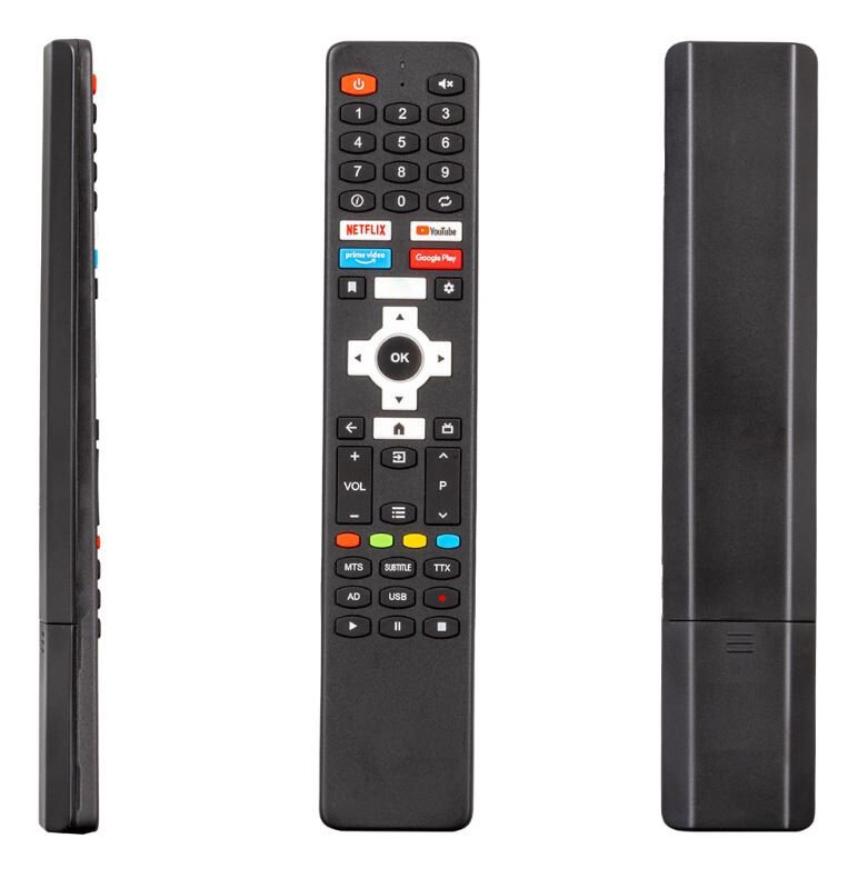 WEKO KL SES KOMUTSUZ NEXT * VİVAX * CONTI NETFLIX-YOUTUBE-PRİMEVİDEO GOOGLE PLAY TUŞLU ANDROİD LCD-LED TV KUMANDASI