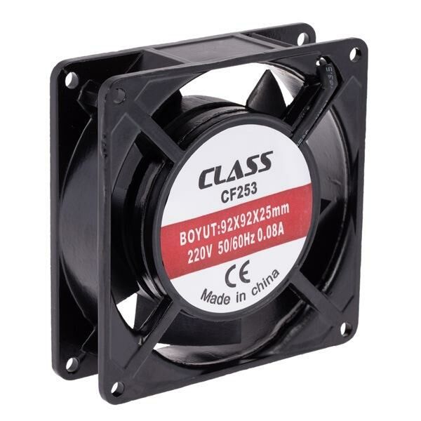 CF 253 90x90x25 AC 220V Aksiyel Fan - Class