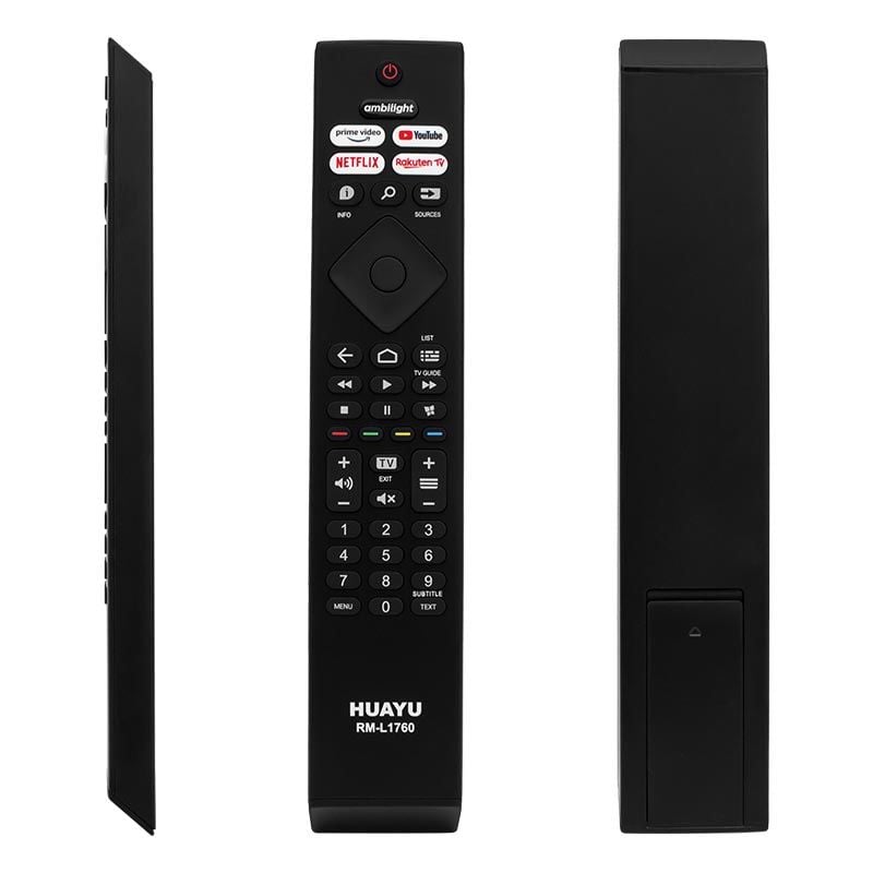 HUAYU KL RM-L1760 PHILIPS AMBILIGHT-NETFLIX-PRIME VIDEO-YOUTUBE-RAKUTEN TV TUŞLU LED TV KUMANDA