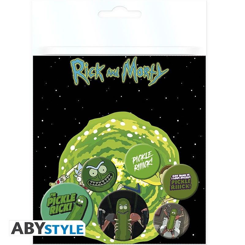 Rick & Morty Rozet - BP0743