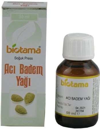 Biotama Acı Badem Yağı 50 ml