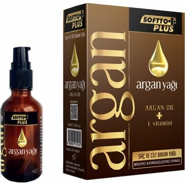 Softto Plus Argan Bakım Yağı 50 ml