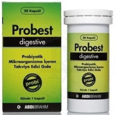 Probest Digestive Probiyotik 20 Kapsül