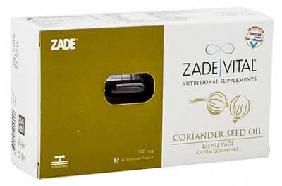 Zade Vital Kişniş Yağı 300 Mg 60 Kapsül