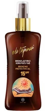 Eda Taşpınar SPF 15 Bronzlaştırıcı Koruyucu Yağ