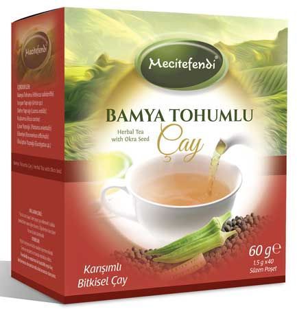 Mecitefendi Bamya Tohumlu Çay 40lı Süzen Poşet