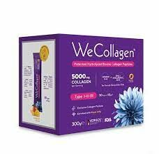 WeCollagen 5000 MG Type 1-2-3 30 Şase+10G 300 Gr