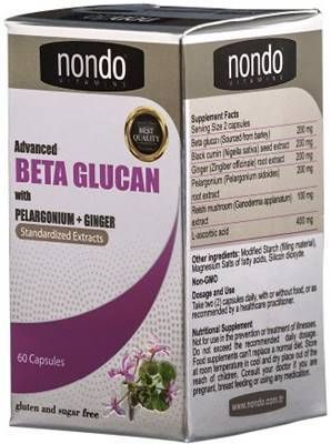 Nondo Advanced Beta Glucan 60 Capsules