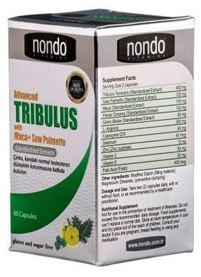 Nondo Tribulus 60 Kapsül