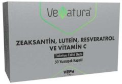 Venatura Zeaksantin, Lutein, Resveratrol ve Vitamin C 30 Kapsül