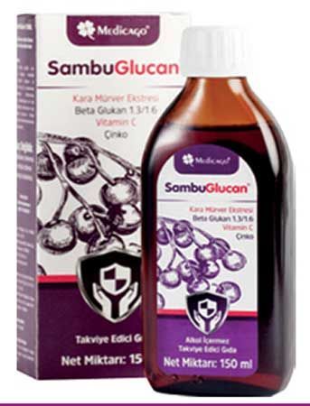 Sambu Glucan Kara Mürver ve Beta GlukanŞurup 150 ml