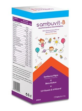 Sambuvit - B Multivitamin Şurup 250 ml