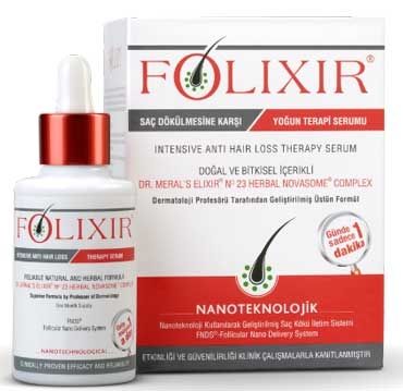 Folixir Yoğun Terapi Formülü (Serum)  60 ml