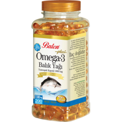 Balen Omega 3 Yumuşak 1380 mg 200 Kapsül