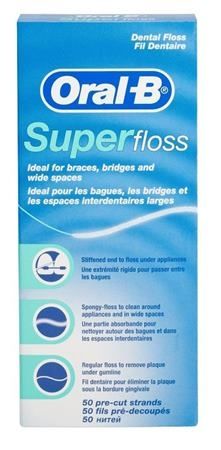 Oral B Super Floss Diş İpi 50 Adet