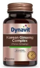 Dynavit Korean Ginseng (Panax) 30 Kapsül