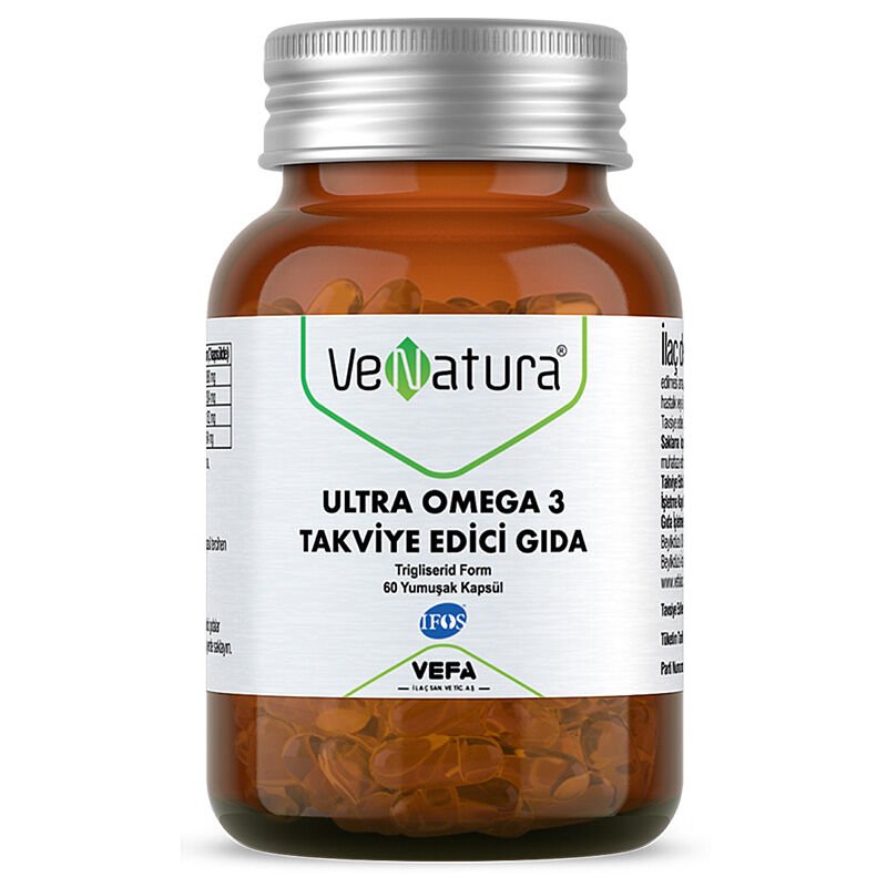 Venatura Ultra Omega-3 60 Kapsül