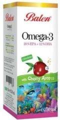 Balen Omega 3 Balık Yağı Vişne Aromalı 150 ml