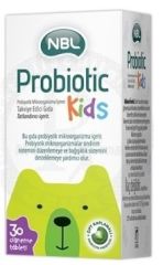 NBL Probiotic Kids 30 Çiğneme Tableti