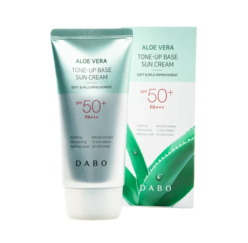 Dabo Aloe Vera Tone-Up Base Sun Cream