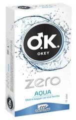 OKEY Zero Aqua 10lu Prezervatif