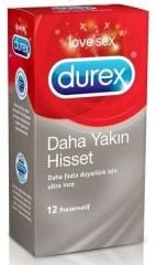 Durex Prezervatif 10lu Daha Yakın Hisset