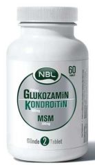 NBL Glukozamin Kondroitin Msm 60 Tablet