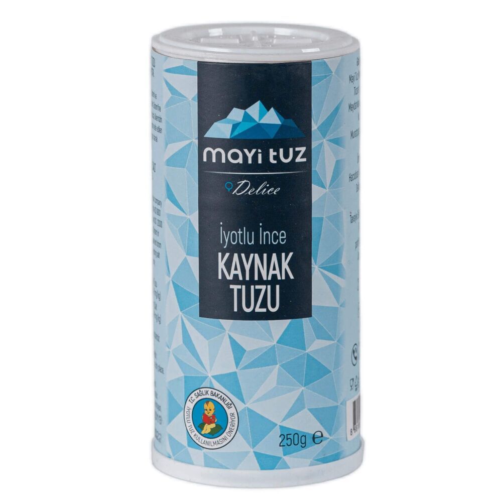 Mayi Tuz İyotlu Kaynak Tuzu 250 gr (Tuzluklu)