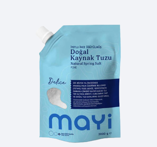 Mayi Tuz İyotlu İnce Kaynak Tuzu 2000 Gr