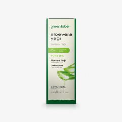 Greenlabel Aloe vera Yağı - Tıbbi Sarısabır  20 ml.