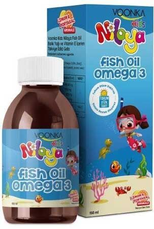 Voonka Kids Niloya Fish Oil Omega 3 Balık Yağı 150 ml