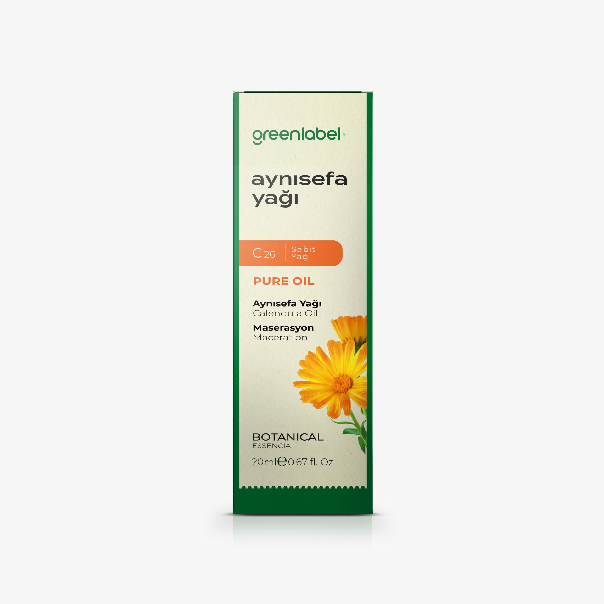 Greenlabel Aynısefa Yağı  20 ml.