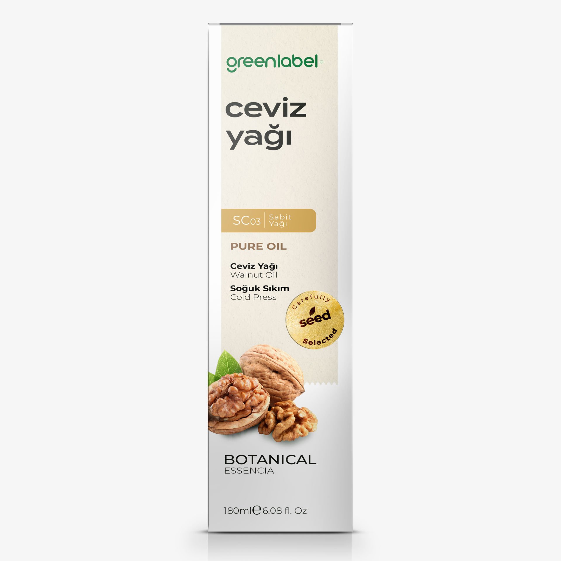 Greenlabel Ceviz Yağı 180 ml.