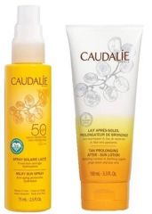 Caudalie Güneş Koruyucu Bakım Sütü SPF50 75 ml & Güneş Sonrası Bakım Losyonu 100 ml